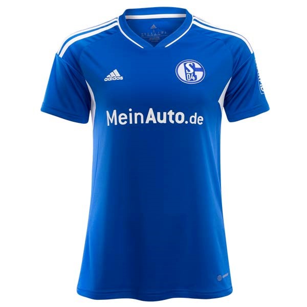 Camiseta Schalke 04 1ª Mujer 2022-2023
